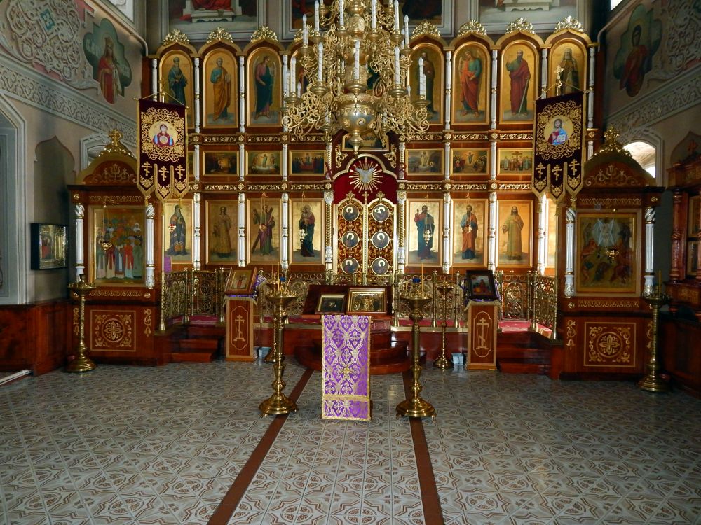 Церковь Преображения Господня, Дубки (Крымское) (Одинцовский городской округ и ЗАТО Власиха, Краснознаменск, Московская область). интерьер и убранство