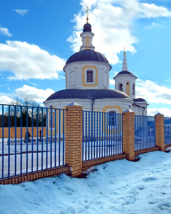 Поречье. Церковь Казанской иконы Божией Матери. фасады