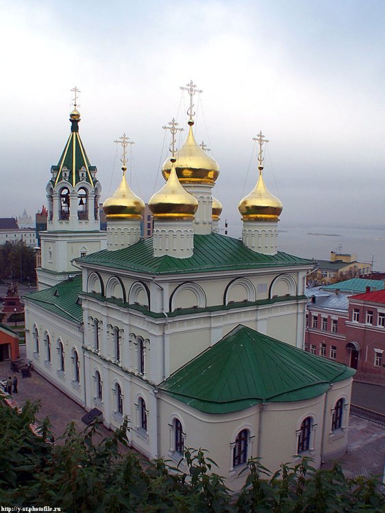 Церковь Рождества Иоанна Предтечи на Торгу, Нижегородский район (Нижний Новгород, город, Нижегородская область). фасады