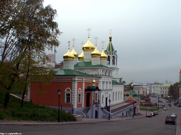 Церковь Рождества Иоанна Предтечи на Торгу, Нижегородский район (Нижний Новгород, город, Нижегородская область). фасады