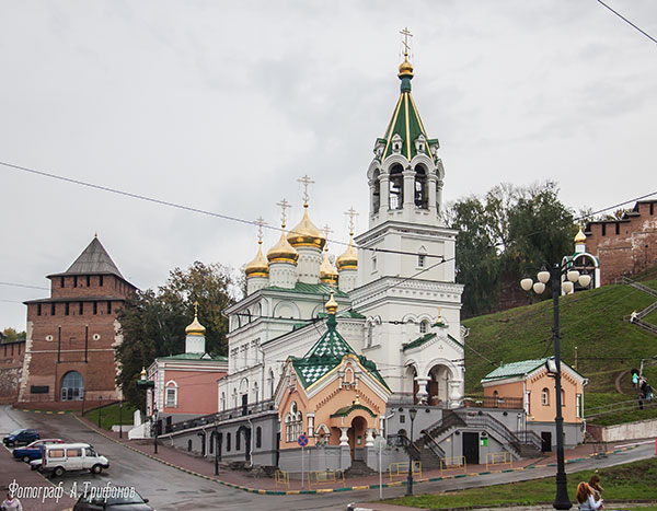 Церковь Рождества Иоанна Предтечи на Торгу, Нижегородский район (Нижний Новгород, город, Нижегородская область). фасады