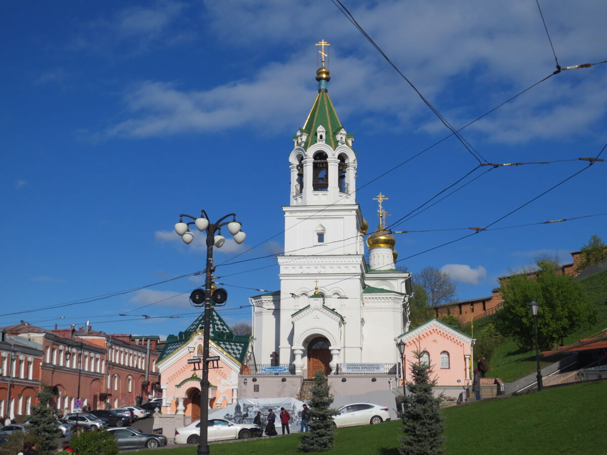 Церковь Рождества Иоанна Предтечи на Торгу, Нижегородский район (Нижний Новгород, город, Нижегородская область). фасады