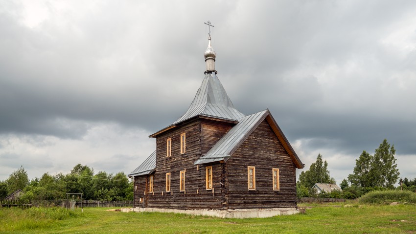 Радофинниково. Церковь Вознесения Господня. фасады, Вид с юго-восточной стороны.