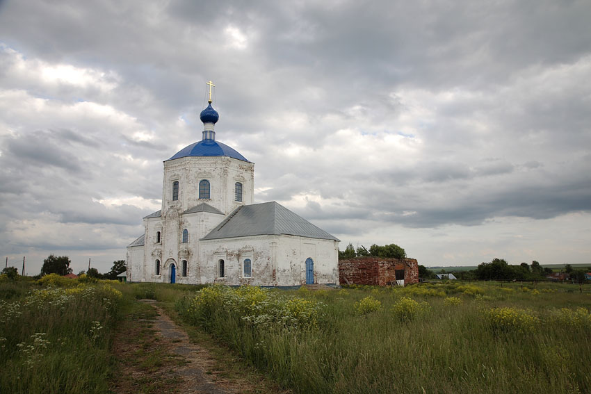 Янево. Храмовый комплекс. Церкви Казанской иконы Божией Матери и Илии Пророка. фасады