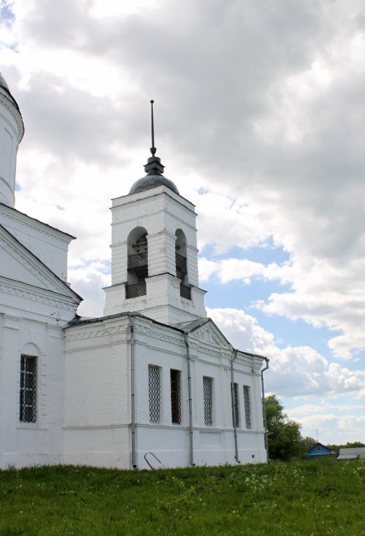 Церковь Николая Чудотворца, Кутуково (Суздальский район, Владимирская область). архитектурные детали, Вид с северо-востока