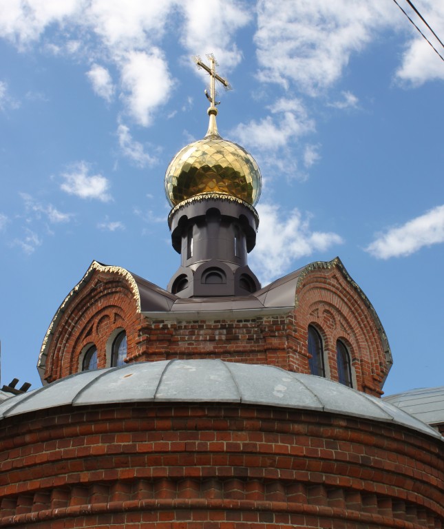 Церковь Александра Невского, Новоалександрово (Суздальский район, Владимирская область). архитектурные детали, Завершение основного объема, вид с юго-востока