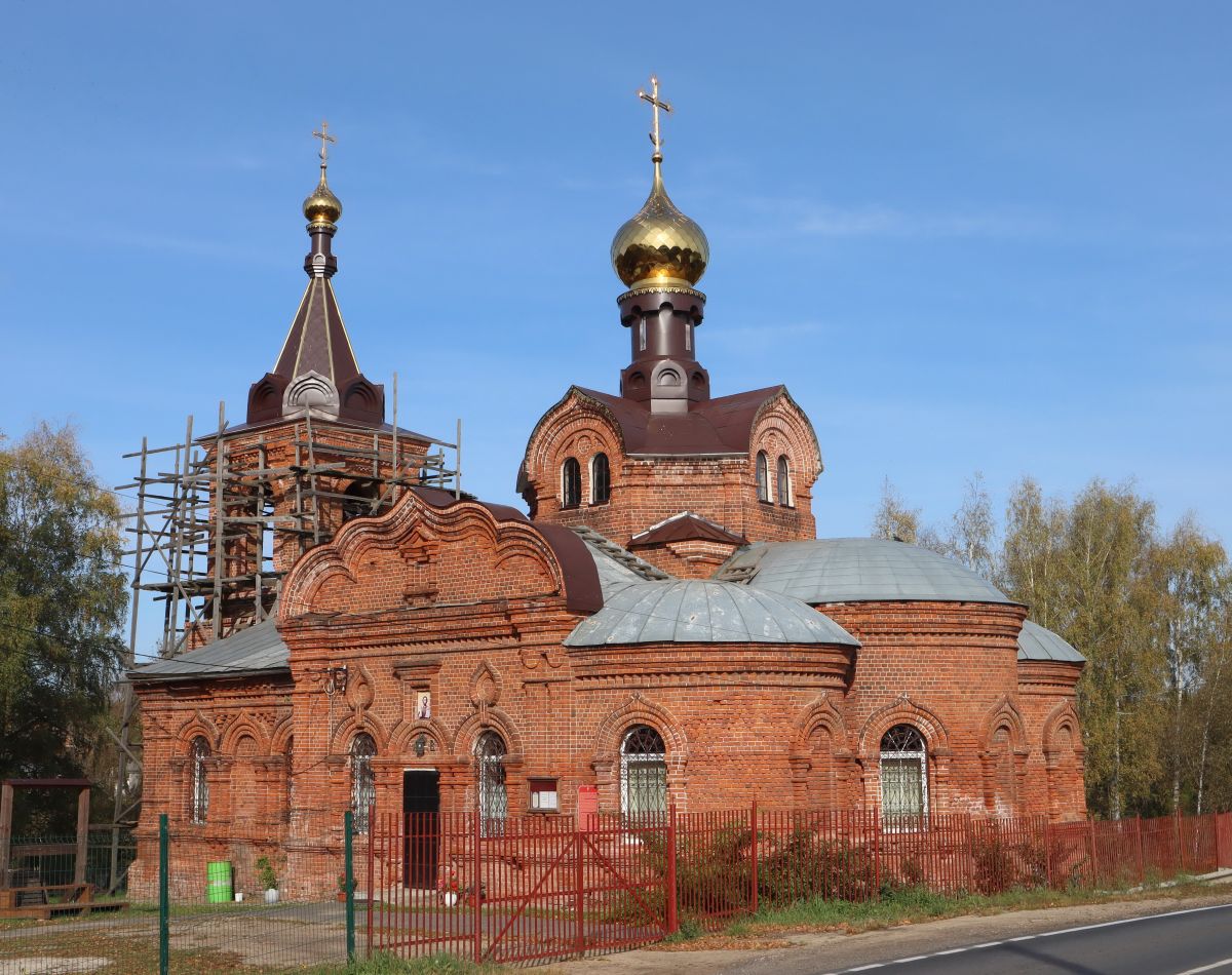 Новоалександрово. Церковь Александра Невского. фасады, Вид с юго-востока