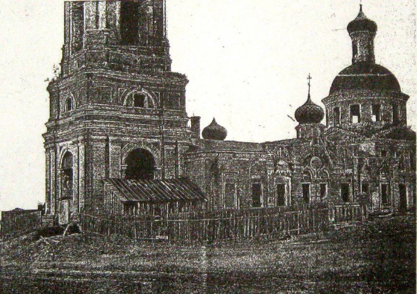 Церковь Покрова Пресвятой Богородицы, Клементьево (Суздальский район, Владимирская область). фасады, юго-западный фасад