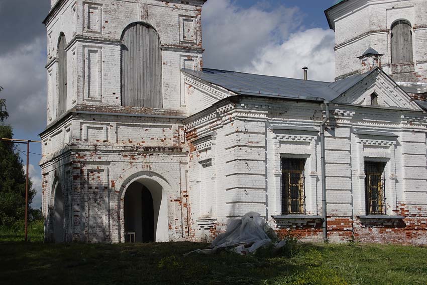 Церковь Иоанна Богослова, Оликово (Суздальский район, Владимирская область). архитектурные детали