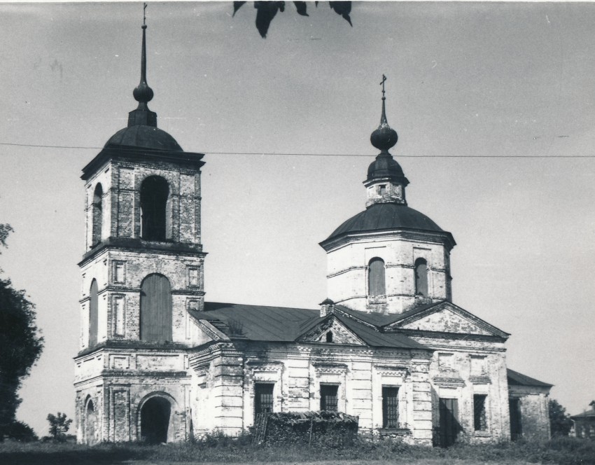 Оликово. Церковь Иоанна Богослова. фасады