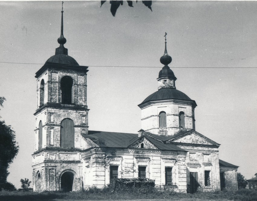 Церковь Иоанна Богослова, Оликово (Суздальский район, Владимирская область). фасады
