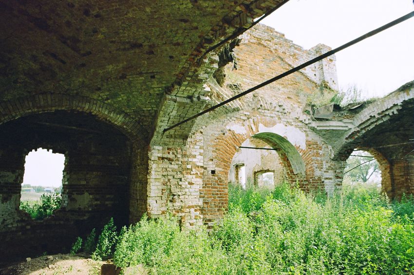 Яновец. Церковь Космы и Дамиана. интерьер и убранство, трапезная восточная стена