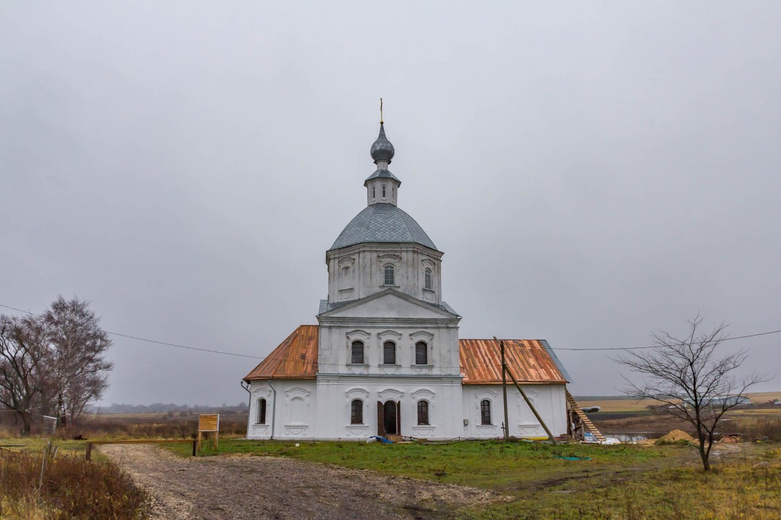 Кистыш. Церковь Василия Великого. фасады, Вид с севера