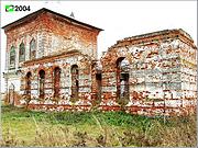 Церковь Георгия Победоносца, Северный фасад трапезной.<br>, Крапивье, Суздальский район, Владимирская область