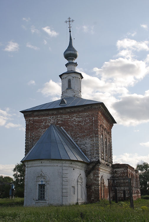 Церковь Георгия Победоносца, Крапивье (Суздальский район, Владимирская область). фасады