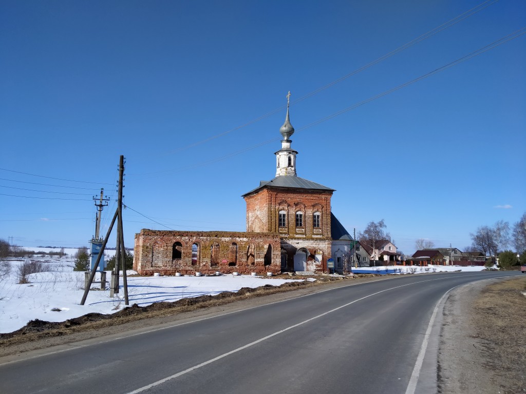 Церковь Георгия Победоносца, Крапивье (Суздальский район, Владимирская область). фасады