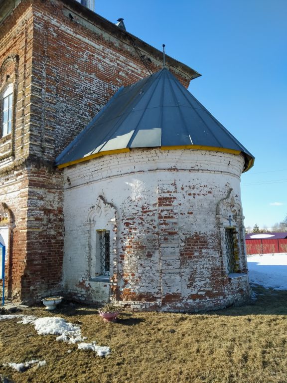 Церковь Георгия Победоносца, Крапивье (Суздальский район, Владимирская область). архитектурные детали