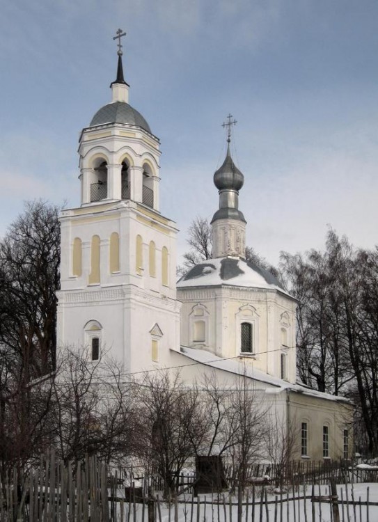 Церковь Николая Чудотворца, Кусуново (Владимир, город, Владимирская область). фасады, юго-западный фасад