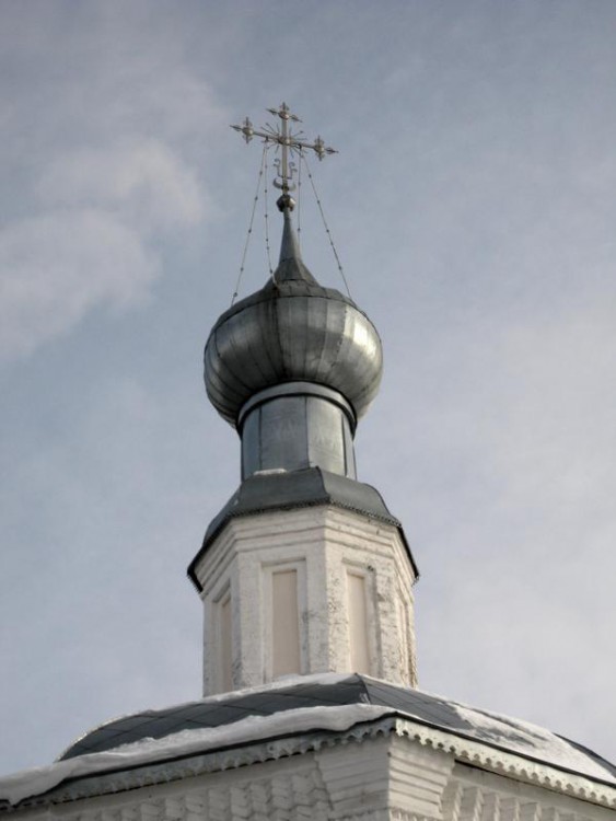 Церковь Николая Чудотворца, Кусуново (Владимир, город, Владимирская область). архитектурные детали, завершение храма