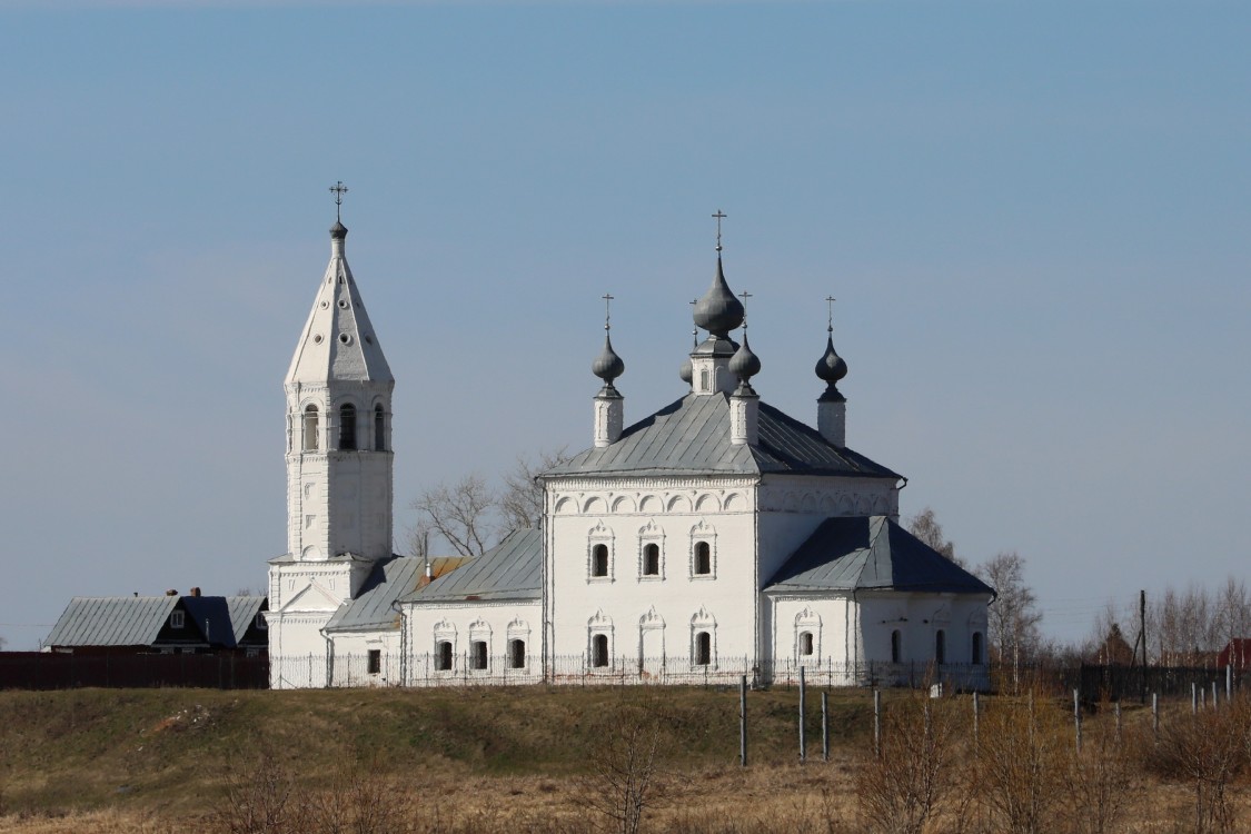 Менчаково. Церковь Рождества Пресвятой Богородицы. фасады