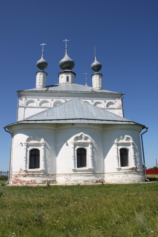Церковь Рождества Пресвятой Богородицы, Менчаково (Суздальский район, Владимирская область). фасады, Вид с востока