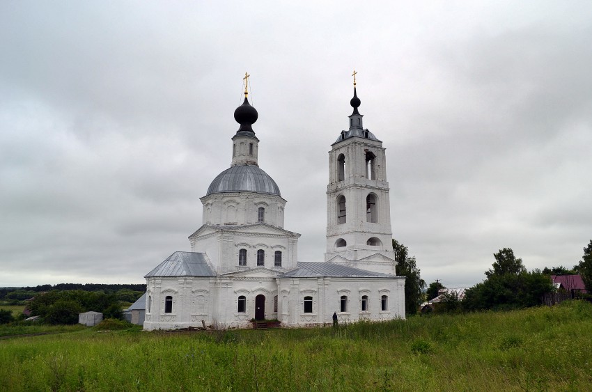 Мордыш. Церковь Николая Чудотворца. фасады