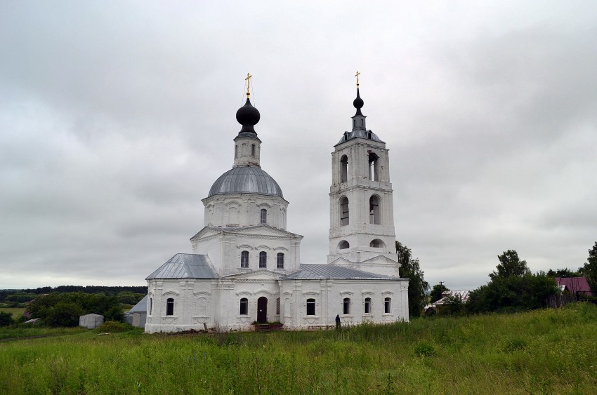 Церковь Николая Чудотворца, Мордыш (Суздальский район, Владимирская область). фасады