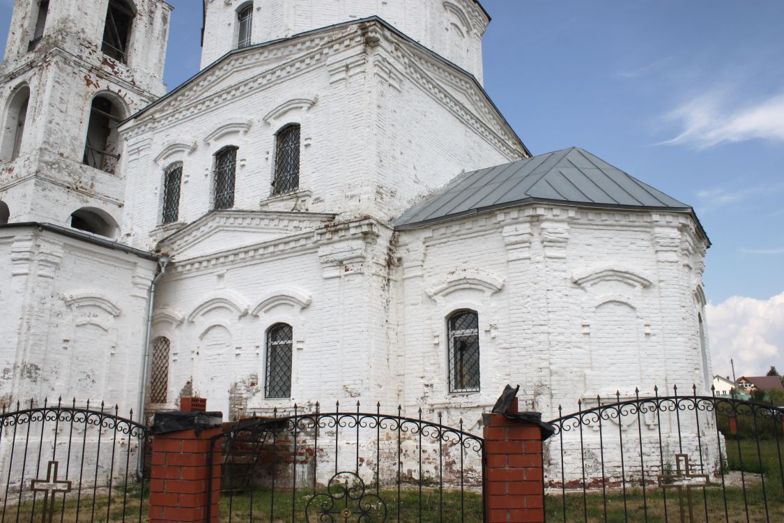 Церковь Николая Чудотворца, Мордыш (Суздальский район, Владимирская область). архитектурные детали, Вид с юго - востока