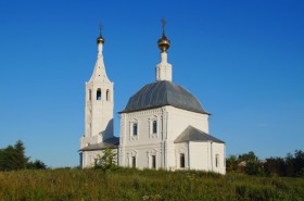 Новоселка-Нерльская. Церковь Воскресения Христова