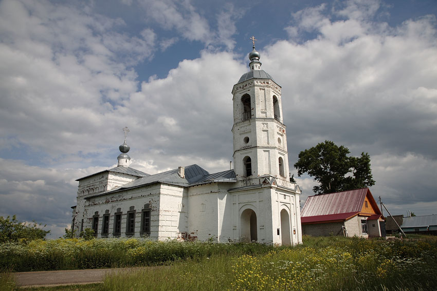 Церковь Ефрема Сирина, Омутское (Суздальский район, Владимирская область). фасады
