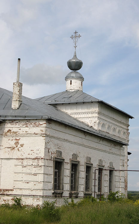 Церковь Ефрема Сирина, Омутское (Суздальский район, Владимирская область). архитектурные детали