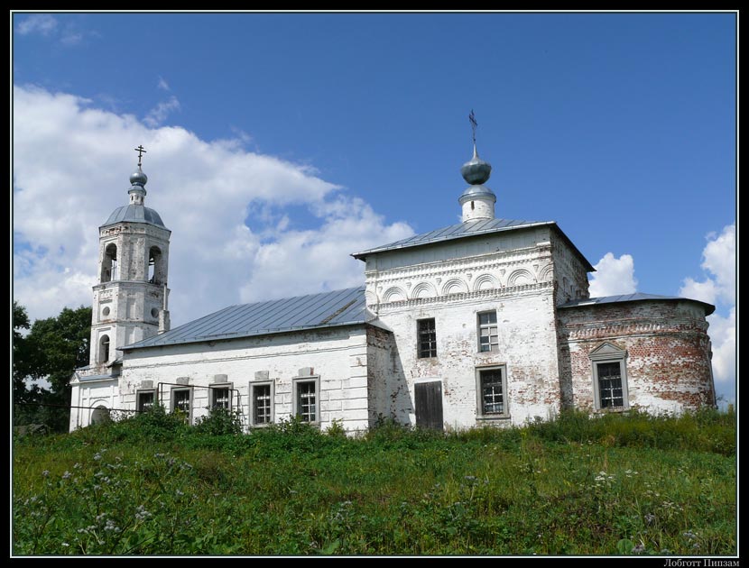 Церковь Ефрема Сирина, Омутское (Суздальский район, Владимирская область). фасады