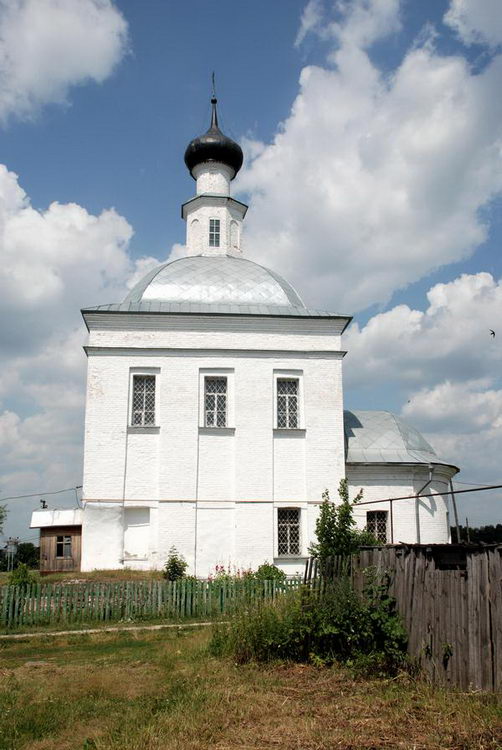 Павловское. Церковь Иоанна Предтечи. фасады, южный фасад