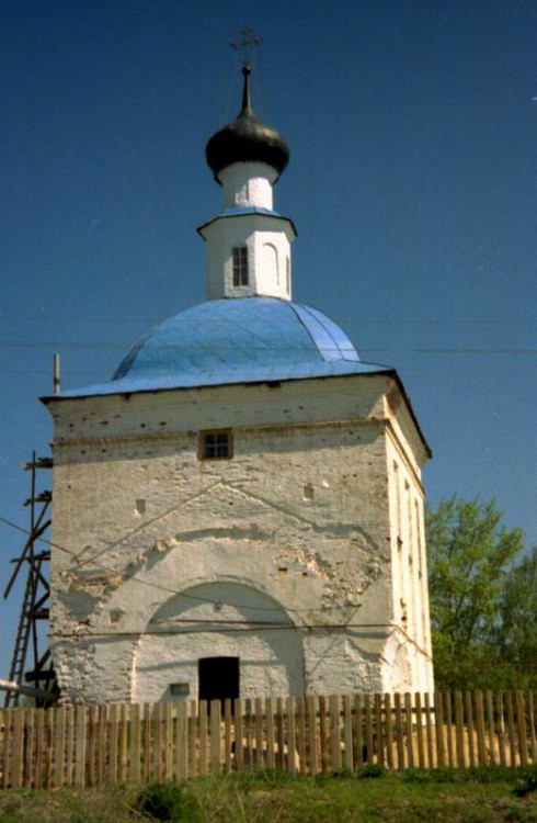 Павловское. Церковь Иоанна Предтечи. фасады, западный фасад