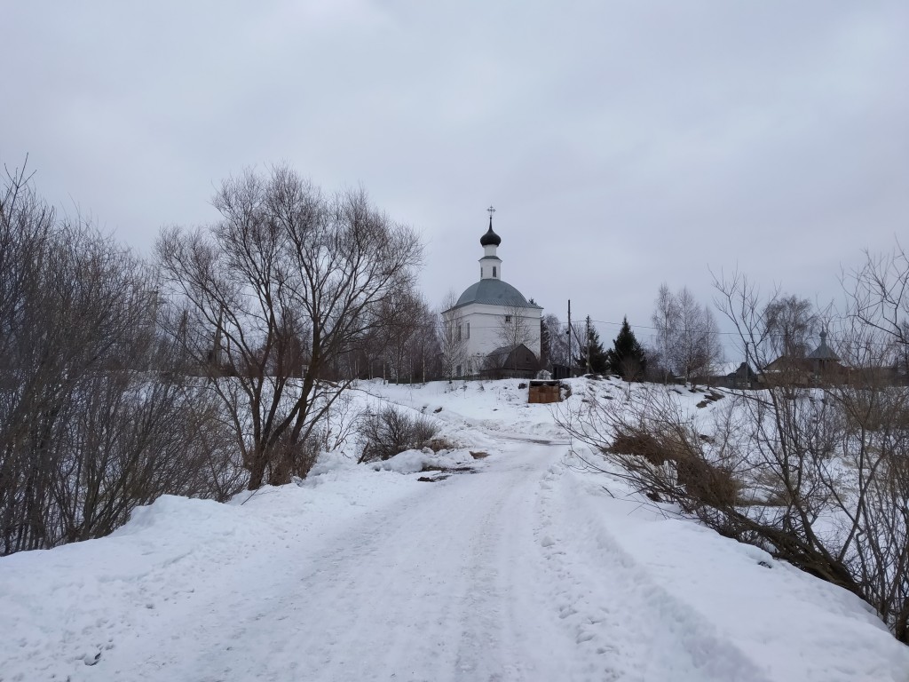 Церковь Иоанна Предтечи, Павловское (Суздальский район, Владимирская область). общий вид в ландшафте