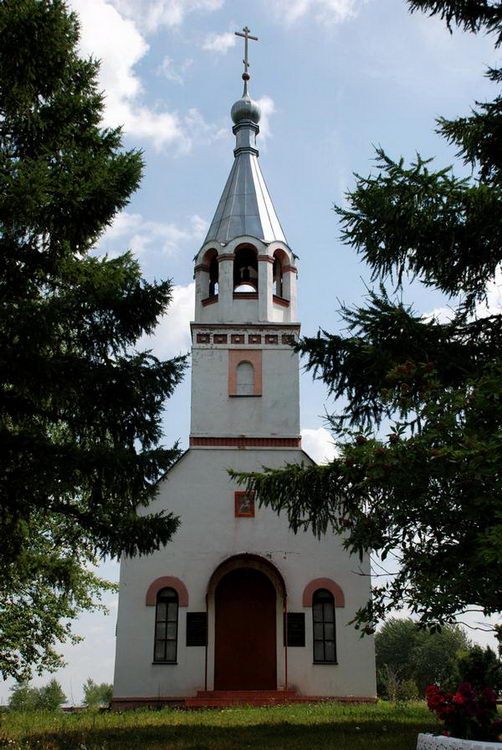 Павловское. Церковь Георгия Победоносца. фасады, западный фасад