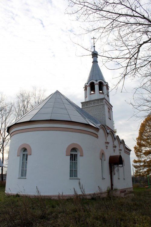 Павловское. Церковь Георгия Победоносца. фасады, Вид с северо-востока