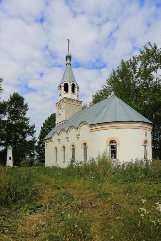 Павловское. Церковь Георгия Победоносца. фасады