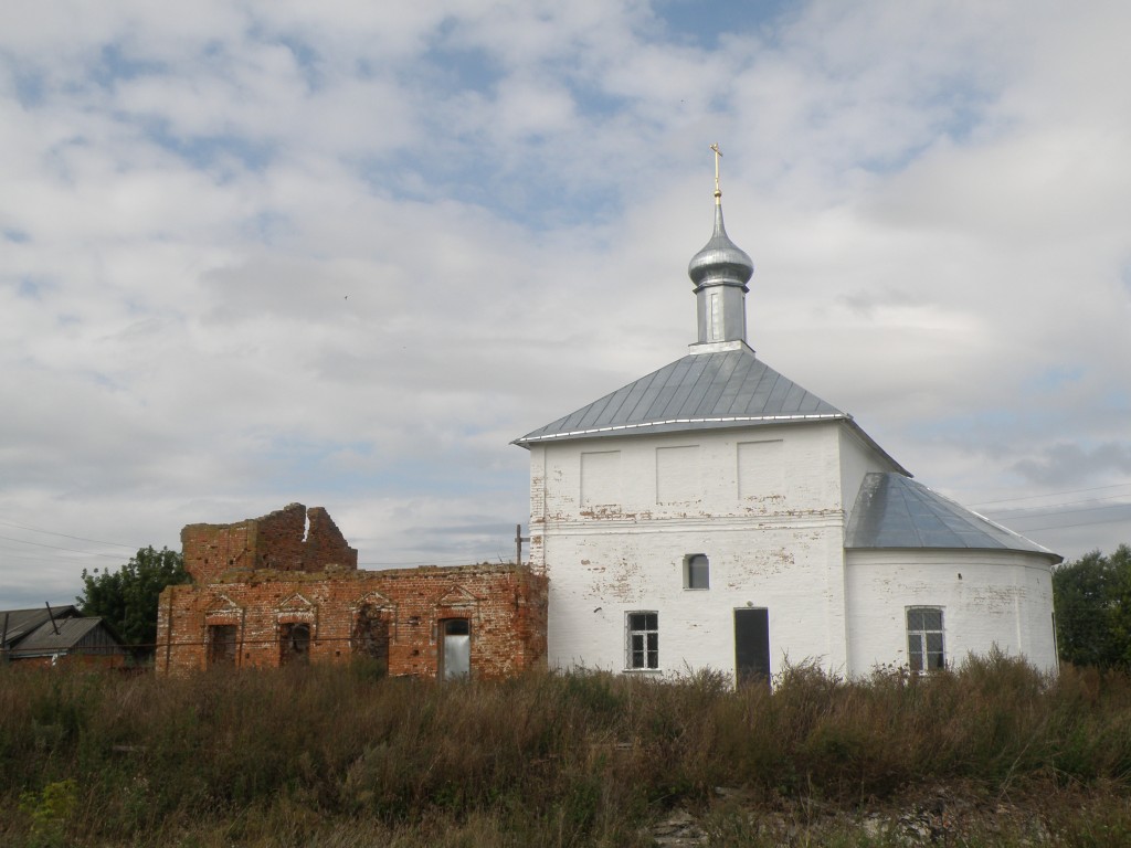 Семёновское-Красное. Церковь Николая Чудотворца. документальные фотографии