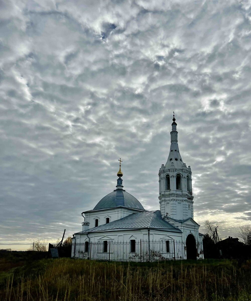 Церковь Рождества Пресвятой Богородицы, Романово (Суздальский район, Владимирская область). фасады