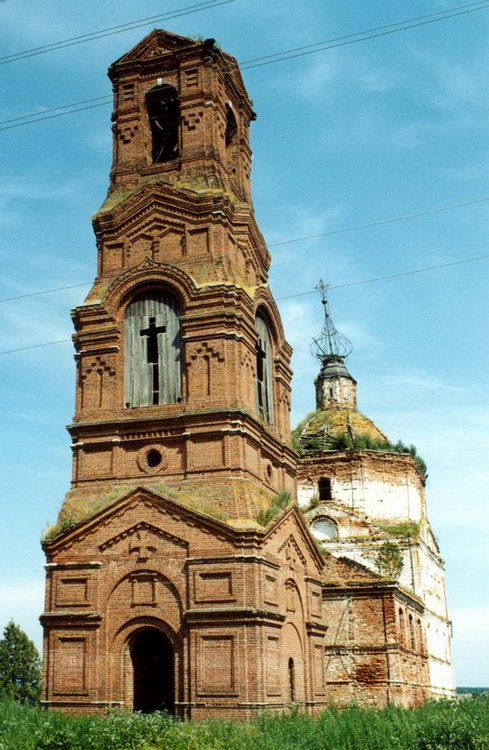 Переборово. Церковь Николая Чудотворца. дополнительная информация, западно-южный фасад