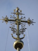 Церковь Николая Чудотворца, Надглавный крест<br>, Переборово, Суздальский район, Владимирская область