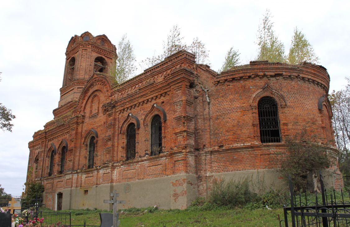 Церковь Флора и Лавра, Суворотское (Суздальский район, Владимирская область). фасады, Вид с юго-востока