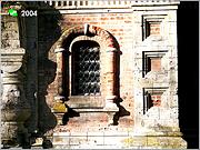 Церковь Александры Римской, Фрагмент фасада, окно 1 яруса<br>, Муромцево, Судогодский район, Владимирская область