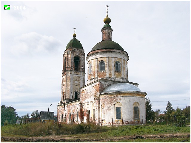 Церковь Илии Пророка, Новое (Суздальский район, Владимирская область). фасады, Общий вид с Юго-Востока