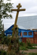 Церковь Илии Пророка, старый крест с основного объёма<br>, Новое, Суздальский район, Владимирская область