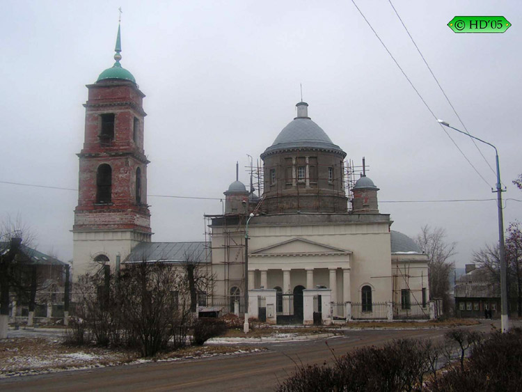 Собор Успения Пресвятой Богородицы, Кашира (Каширский городской округ, Московская область). фасады