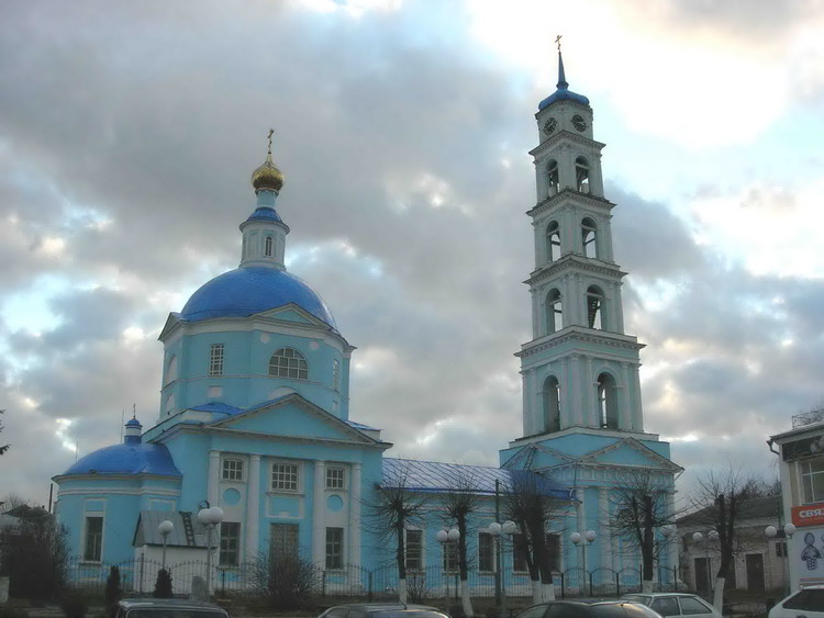 Кашира. Церковь Введения во храм Пресвятой Богородицы. фасады