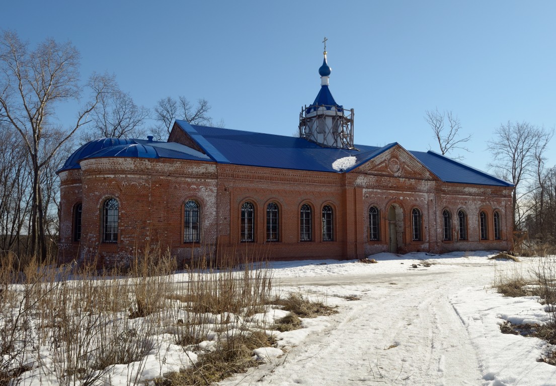 Осовец. Церковь Покрова Пресвятой Богородицы. фасады, Вид с севера