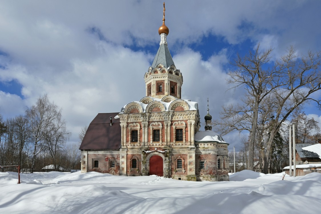 Церковь Александры Римской, Муромцево (Судогодский район, Владимирская область). фасады, Южный фасад